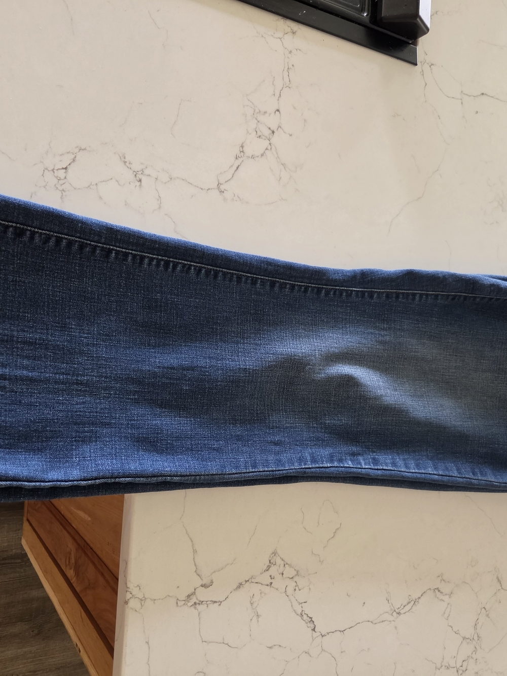 Levi's Women's 529 CURVY Boot Cut Jeans in Dark Blue Denim
